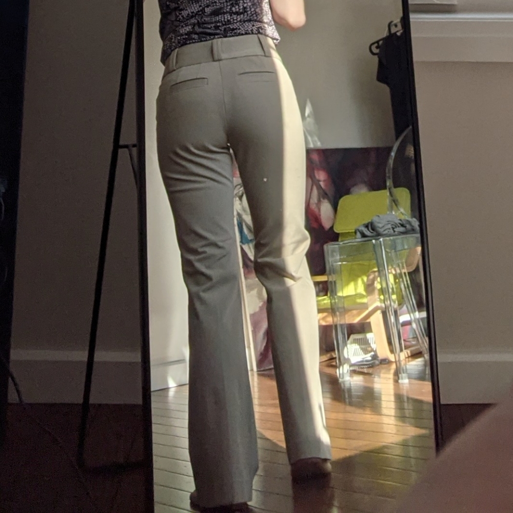 Stretch khaki Banana Republic Pants